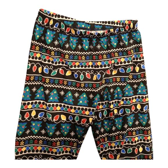 PJ Place Adult Unisex Christmas Let It Glow Pajamas Size Small New No Tags - Picture 6 of 14